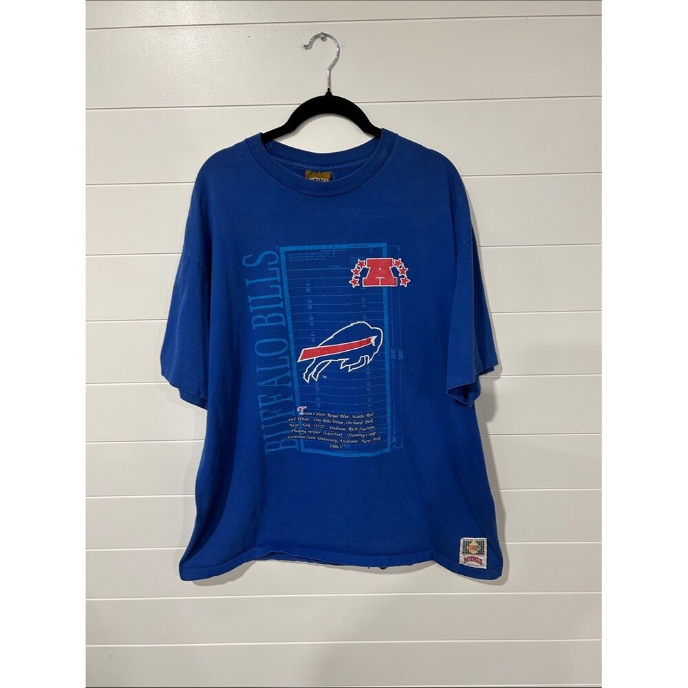 Buffalo Bills Vintage Blue Short Sleeve Tee